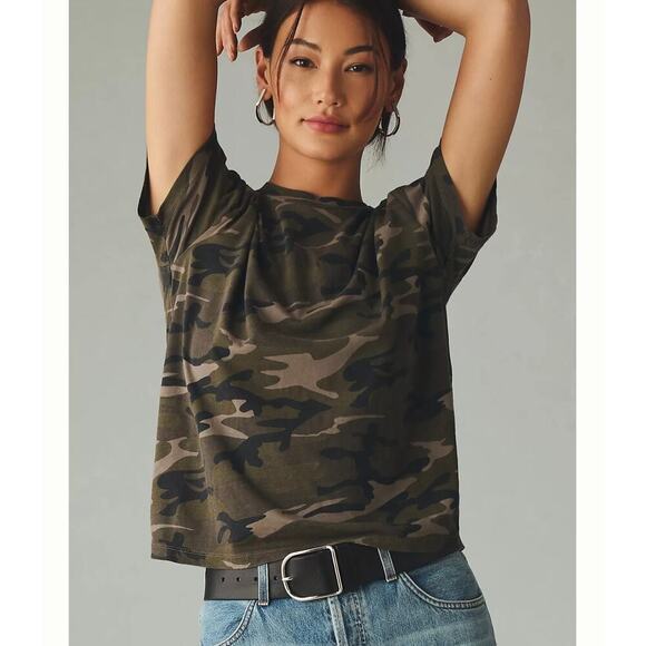 NWOT Anthropologie T.la Classic V-neck T-shirt Size XS - Picture 1 of 6